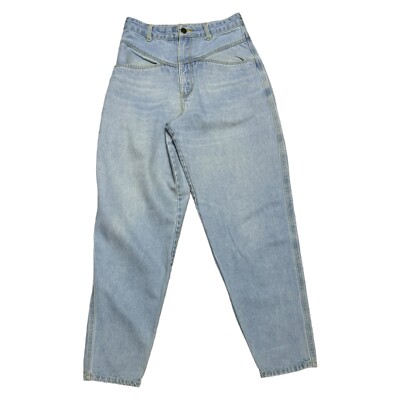 VINTAGE 90s Jonathan G Jeans High Rise Light Retro Designer Womens Denim 27 