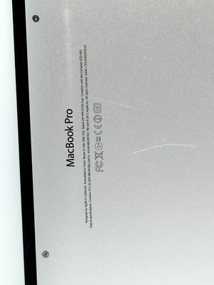 2012 Apple MacBook Pro 15