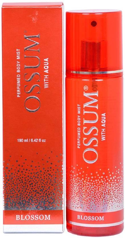 NEW OSSUM BLOSSOM PERFUMED BODY MIST FOR MEN WOMEN WITH FREE SHIPPING  110 ML