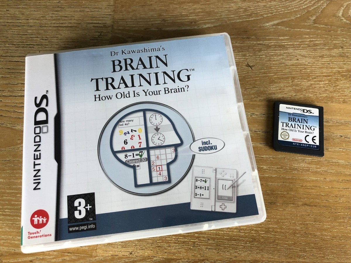 Nintendo Ds Games Brain Age Doctor Kawashima's Brain Training: How