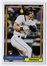 2021 Topps Update Series Jarred Kelenic RC #T92-17 1992 Redux Seattle Mariners