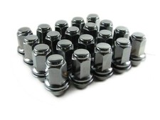 24 Mag Lug Nuts For 6 Lug Toyota Factory Alloy Wheels On Chevy Truck 14x1.5 T...