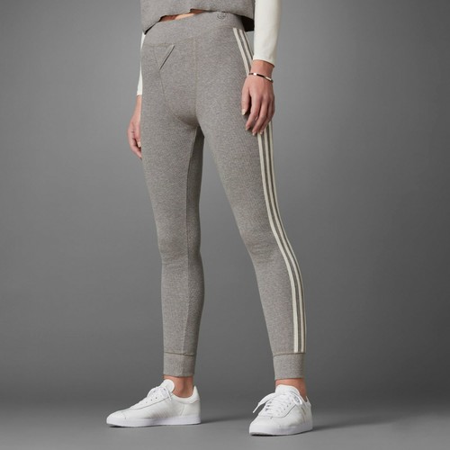 adidas Originals Womens BLUE VERSION HIGH WAISTED WAFFLE LEGGINGS | eBay
