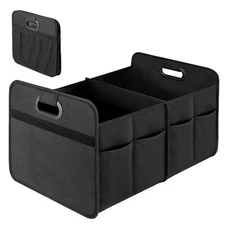 Car Trunk Organizer Collapsible Trunk Storage Anti-slip for SUV Minivan Truck