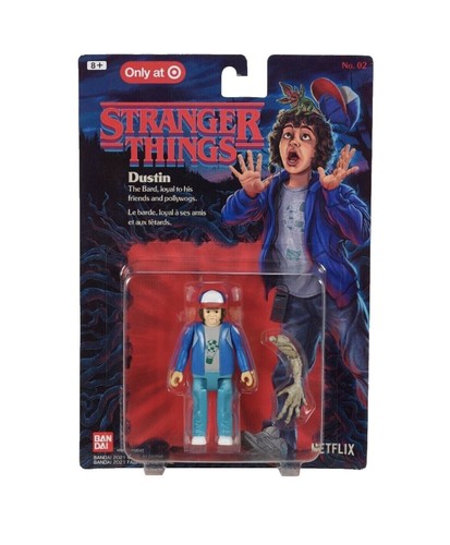 Bandai Netflix Stranger Things Lot of 6 Action Figures Lucas Will