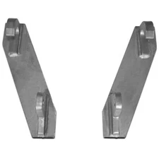 Titan Attachments Mounting Brackets Pair Fits John Deere Global Euro Loaders