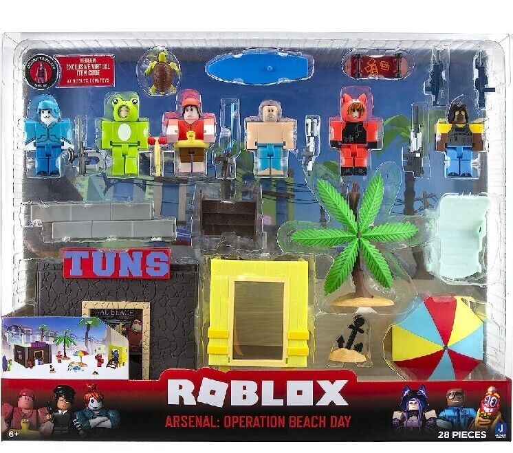 ROBLOX Building Block Dolls Assemble Virtual World Games and Dolls