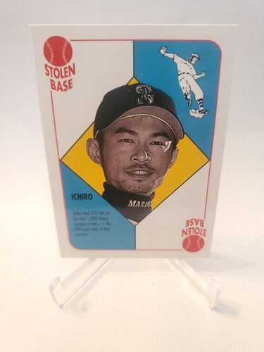 Ichiro Suzuki 2002 Topps Stolen Base Seattle Mariners - Bild 1 von 2