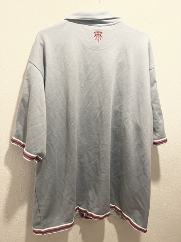 ADIDAS T-MAC Tracy McGrady #1 NBA Rockets Warm Up Shooting Shirt Men’s Sz 2Xl - Picture 3 of 9