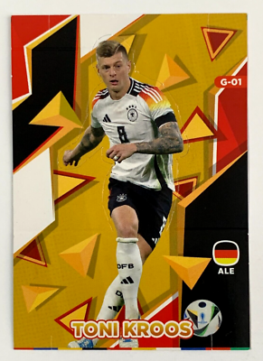 ユーロ2024 トニ・クロース UEFA EURO GERMANY 2024 Gol Buildable Card #01 TONI KROOS Germany