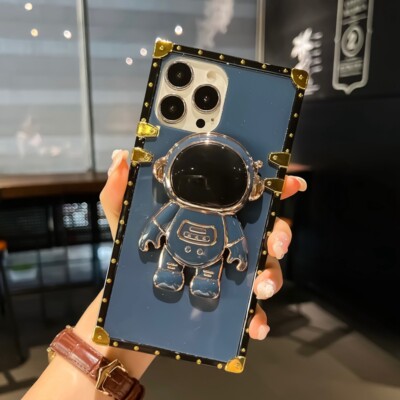 For Samsung S22 S21 S20 Note20 10 S10 S9 8 Cute Shockproof Astronaut Case