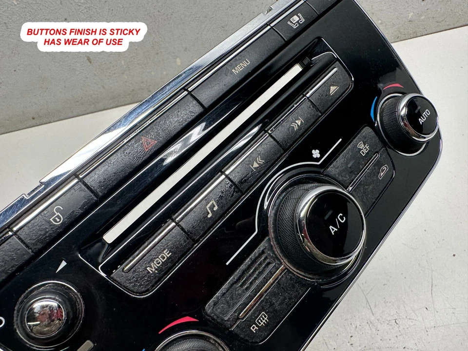 Interruptor de control de calefacción de aire acondicionado Jaguar XJ XJL P30713 2010-2012 VER FOTOS Foto 2 de 4