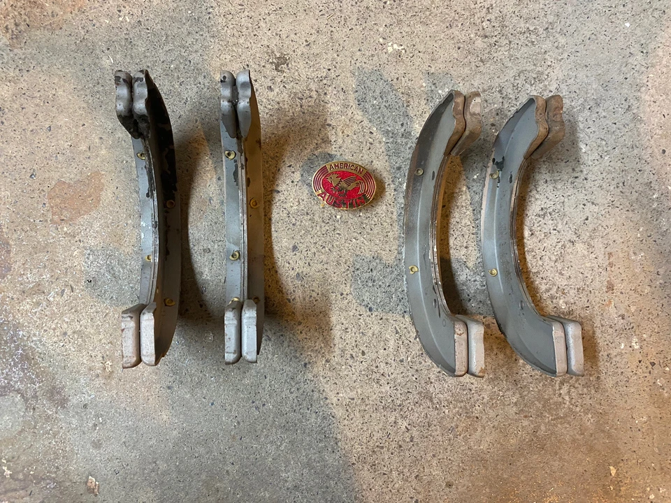 1930 1931 1932 1933 1934 1935 American Austin Zapatas de freno Bantam Foto 2 de 3