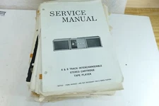 9 lbs Realistic/Radio Shack Service Manual LOOSE PARTS PIECES INCOMPLETE Drawing