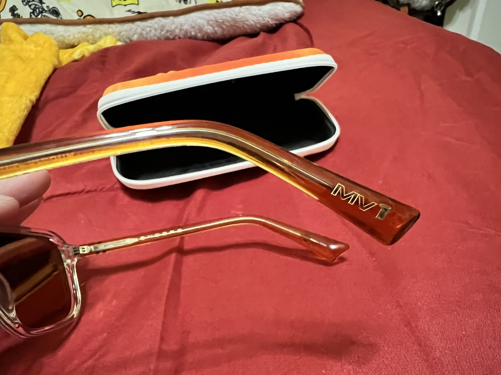 Blenders Orange Circuit Polarized Sunglasses F1 Red Bull Racing Max