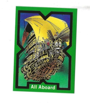 1991 Marvel Entertainment X-FORCE Trading Cards #13 All Aboard Rob