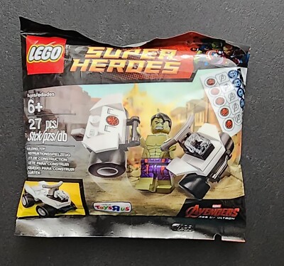 LEGO 5003084 Marvel The Age of Ultron Hulk TRU Excl 27 pieces Sealed  Retired