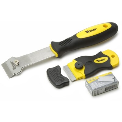 2 Pc. Multi-Purpose Razor Scraper Set TIT17002 Brand New!