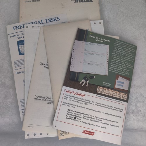 PFS first choice 3.0 and Quicken floppy disks - Picture 2 of 4