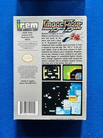 Image Fight IREM Shooter NES Nintendo Box Manual CIB Complete INSERT