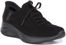 Skechers Ultra Flex 3.0 Womens Trainer In White Size UK 3 - 8