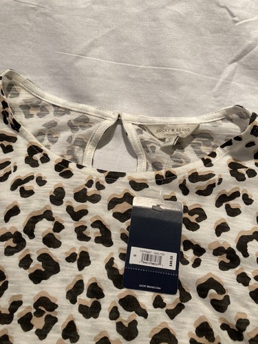 Lot of 2 Women’s Lucky Brand Shirts, Camo/leopard Shirt, Size S, NWT! $89.00! - Picture 8 of 12