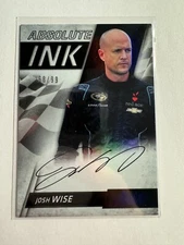 K140,719 - 2017 Absolute Absolute Ink Spectrum Blue #18 Josh Wise Auto #/99
