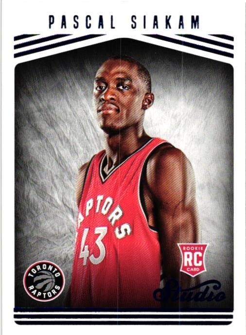 2016-17 Panini Studio Pascal Siakam Studio Rookie RC #199