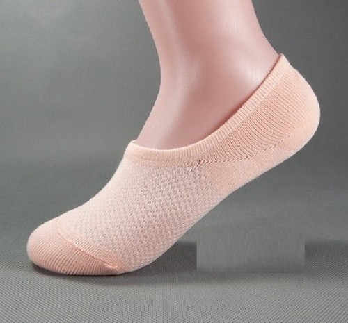 4Prs Men Women Bamboo Invisible Low Cut No-Slip Heel Grip No Show Socks Footlets - Picture 7 of 8