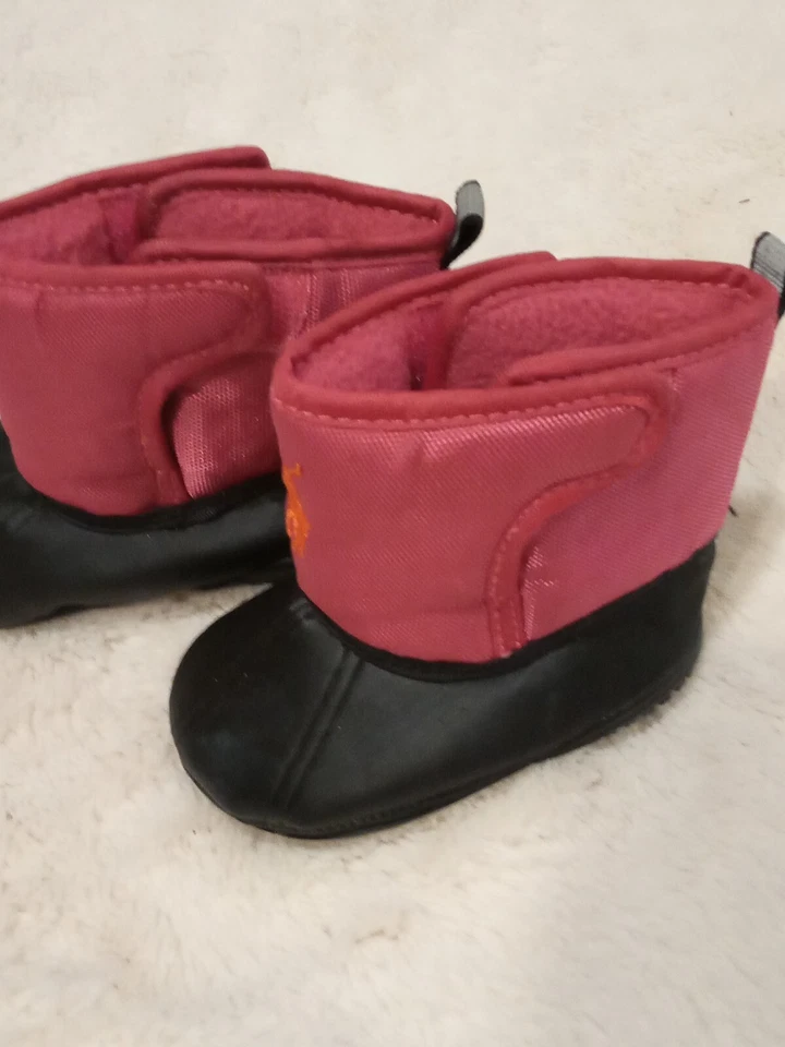 Botas Polo Ralph Lauren Vancouver EZ Cresta Infantil Niña Zapatos Fucsia Talla 2C Foto 4 de 4