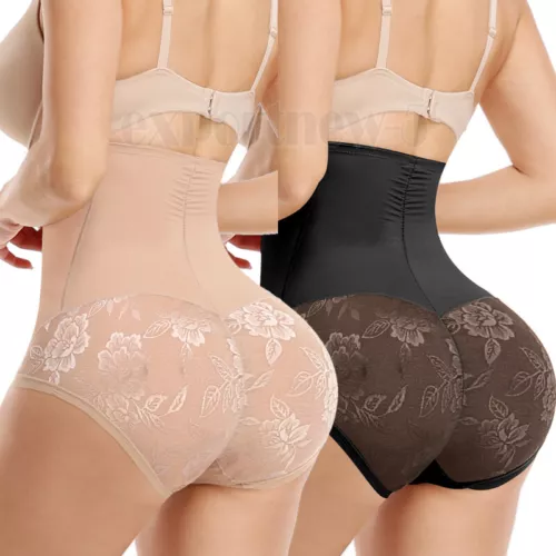 Fajas Colombianas High Waist Lace Shapewear Tummy Control Shaper Girdle Panties - Picture 1 of 28