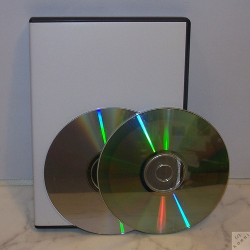 4x Doppel CD Hülle Organizer Buch-Box CD DVD schwarz Regal Archiv VHS _eh2 - Bild 2 von 8