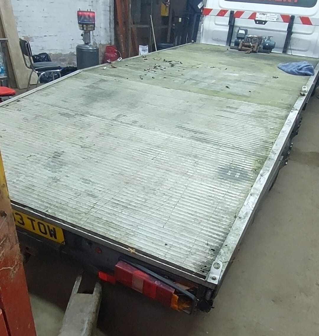 Aluminium recovery truck bed for Vauxhall Mavano Twin Wheel Axle eBay