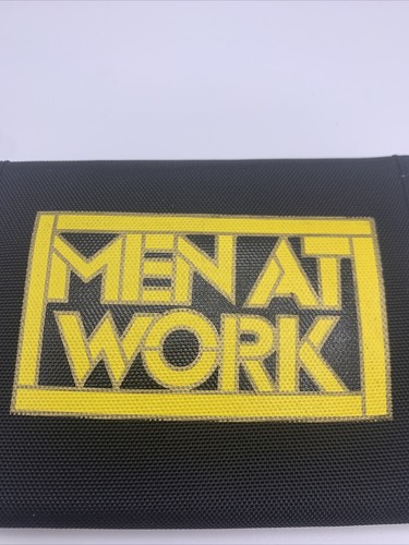 Men at Work Band Bi-fold Wallet Vintage 1980s Rare Collectable Billfold - Picture 4 of 4