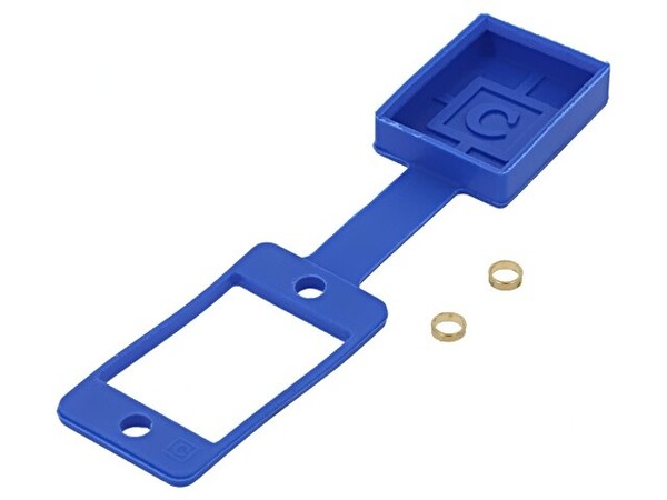 CP299838 Dichtungen FüR Buchsen Mit Deckel Slim Flach Farbe: Blau 29Mm Cliff-image