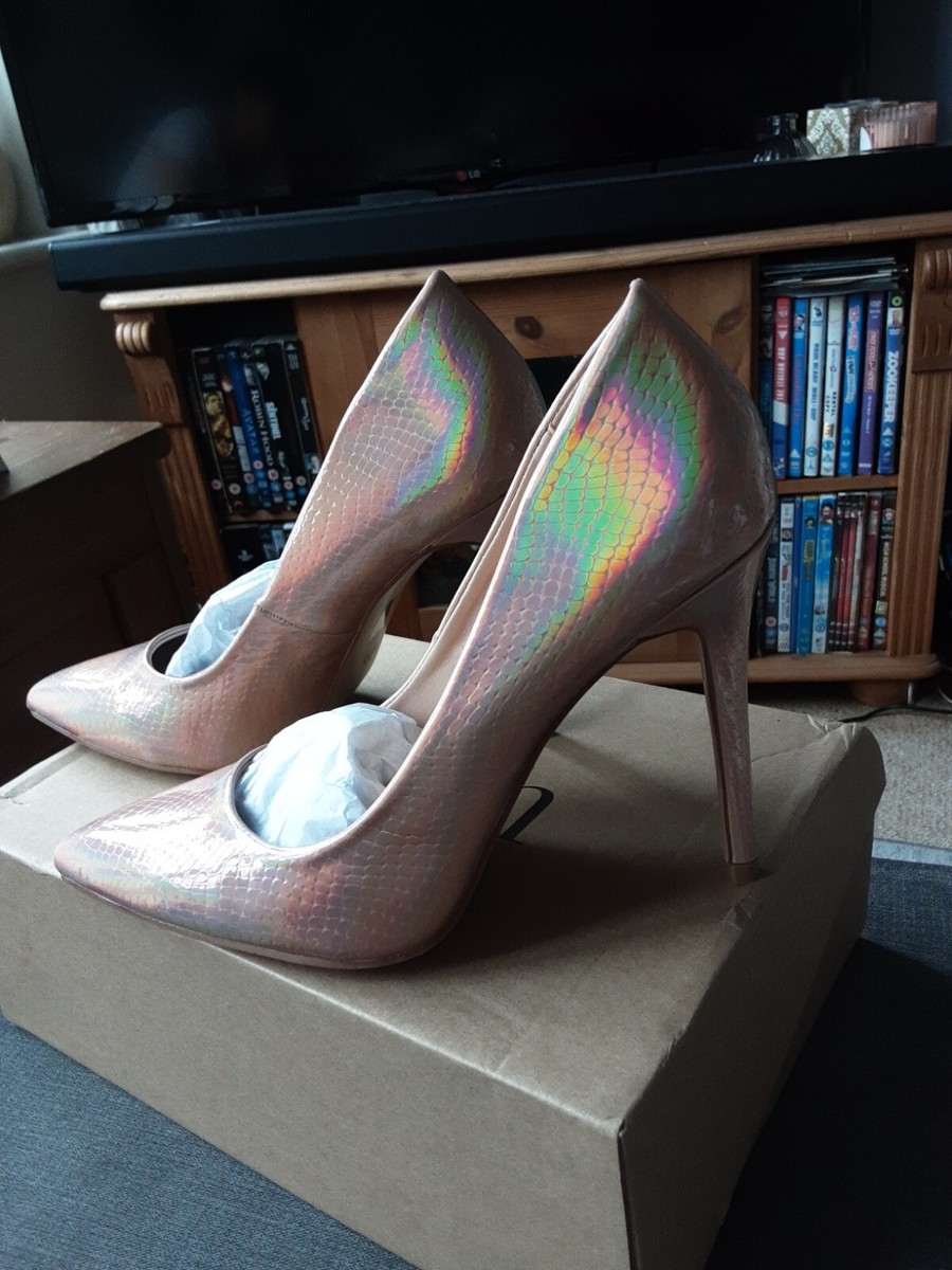 Faith rose gold heels 2025