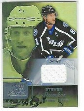 2015-16 FLEER SHOWCASE FLAIR MATERIALS #9 STEVEN STAMKOS !!