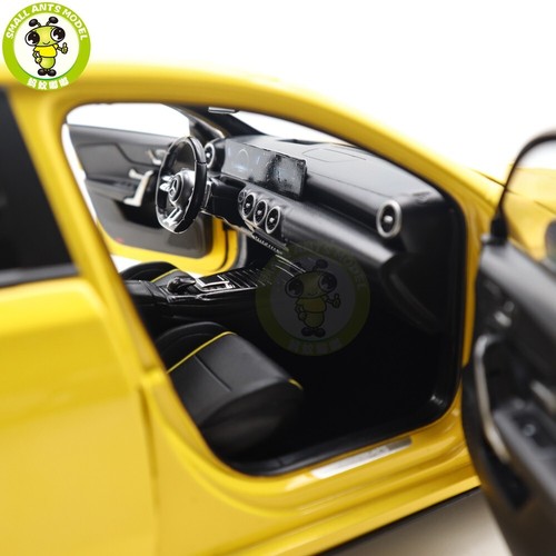 1/18 Mercedes AMG A45 S NZG Yellow Diecast Model Toy Car Gifts For Friends - Picture 10 of 14