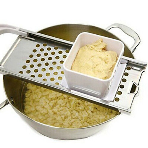 Spätzlehobel Spätzlepresse Spätzlereibe Spätzlebrett Spätzle Maker Edelstahl - Bild 2 von 7