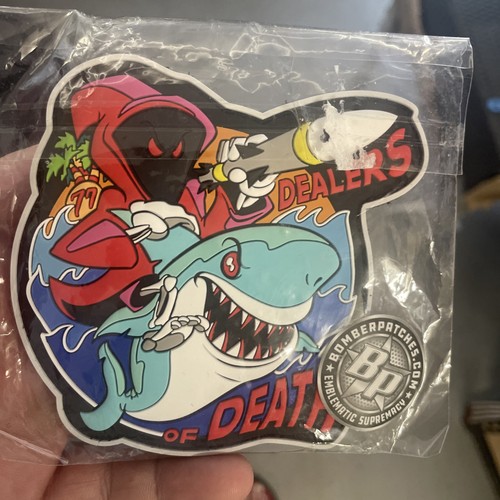 Bomberpatches 77TH FIGHTER SQUADRON, DEALER OF DEATH, F-16C - Bild 4 von 7