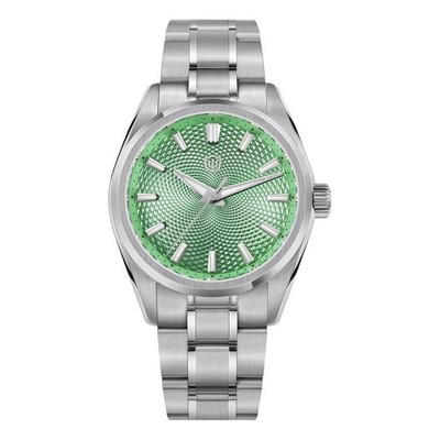 watchdives WD0003G Original Design Naturstein Herrenuhr VH31 Sweep Sekunde