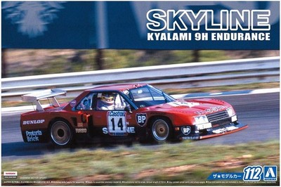 1982 Nissan Skyline R30 Turbo Kyalami 9H Endurance 1:24 Model Kit Aoshima 057483