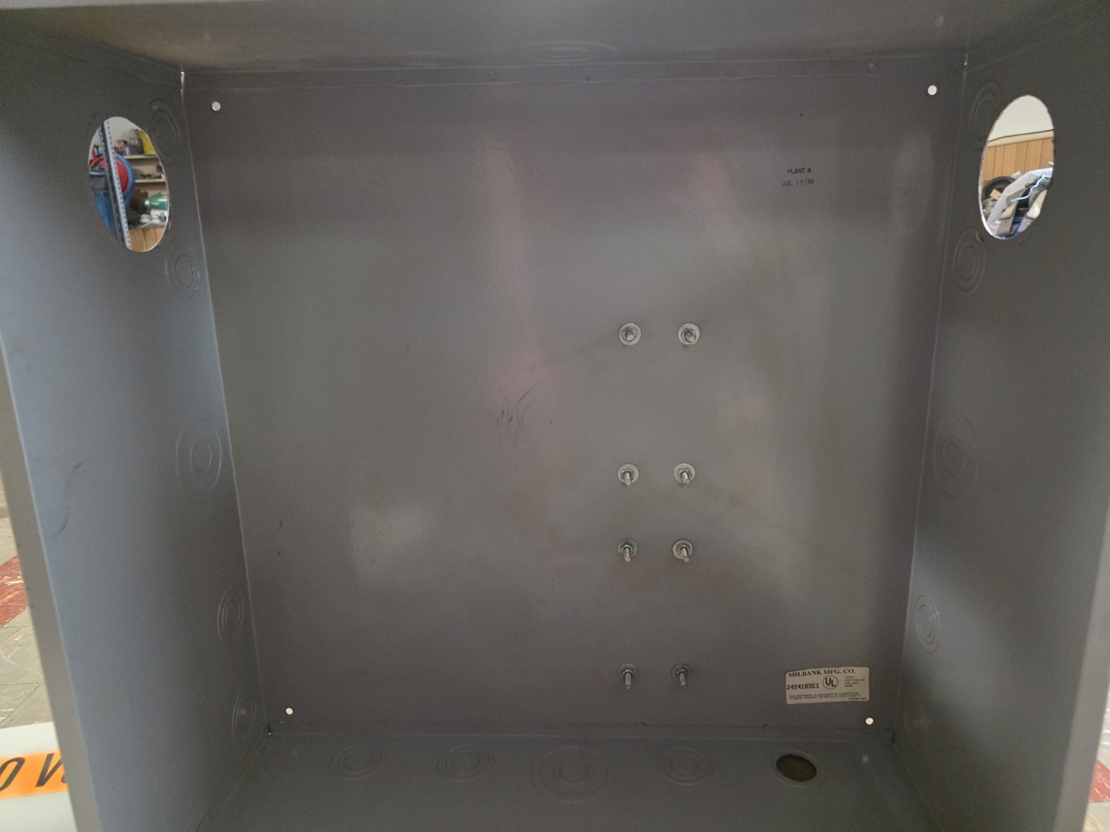 Used Milbank 242410SC1 Junction / Pull Box 24" x 24" x 10"