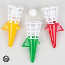 Baker Ross Click and Catch Ball Game - Christmas Stocking Fillers - Pack of 6 UK