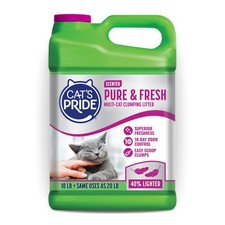 Cat's Pride Premium Lightweight Clumping Litter Pure  Fresh Up to 10 Days of