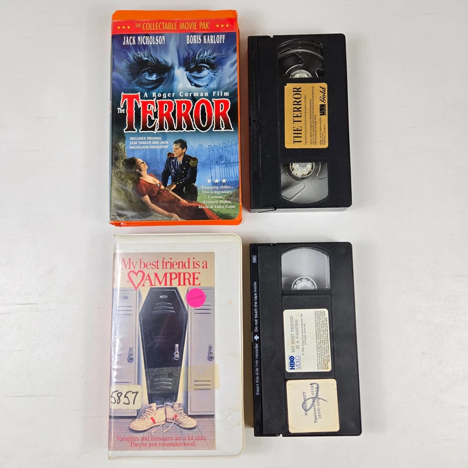 VHS Horror Lot Critters 4 Hell Night Rasputin Pitch Black The Believers Hannibal - Image 2 of 4