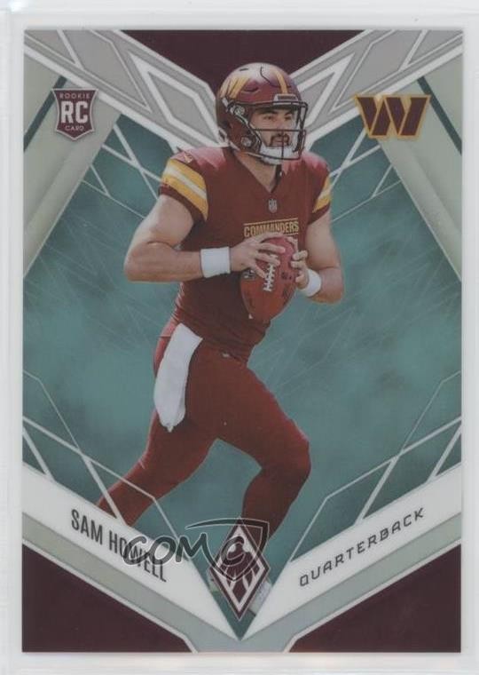 2022 Panini Phoenix Rookies Teal 13/150 Sam Howell #105 w6g