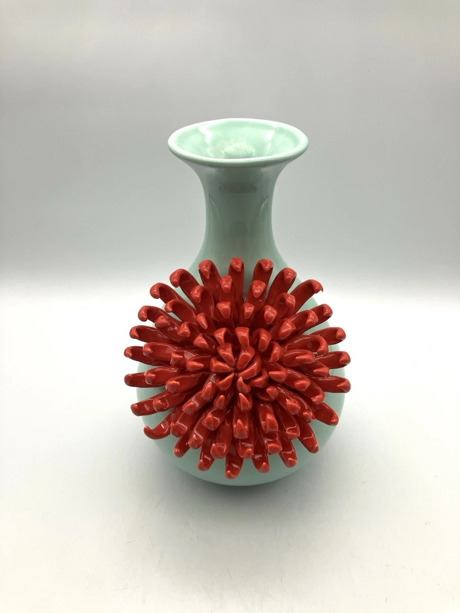蓝色现代花瓶花瓶| eBay