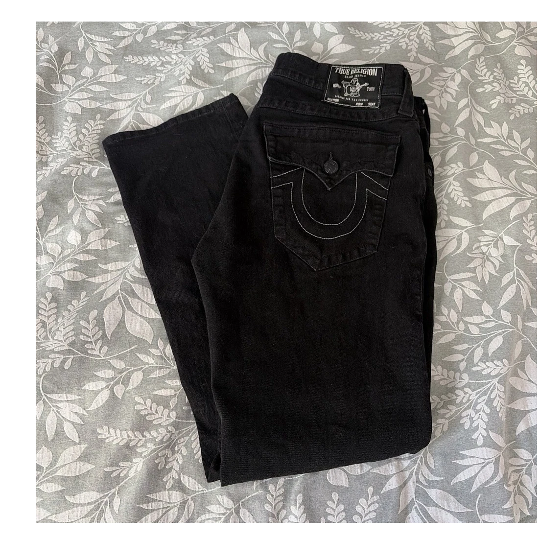 True Religion Regular Size 32 Inseam Jeans for Men in 34 Size for