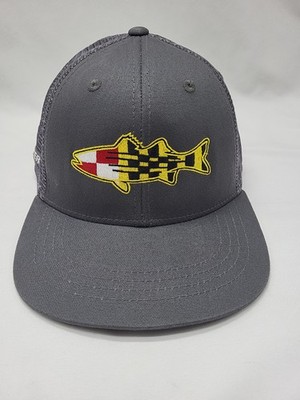RepYourWater Embroidered Cap - Maryland - Gray - Snap Back - Mesh